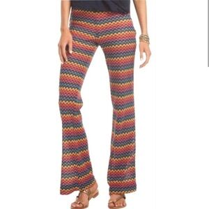Trina Turk Perleen‎ Rainbow Honeycomb Hippie Pant Size P(p 0-2) NWOT